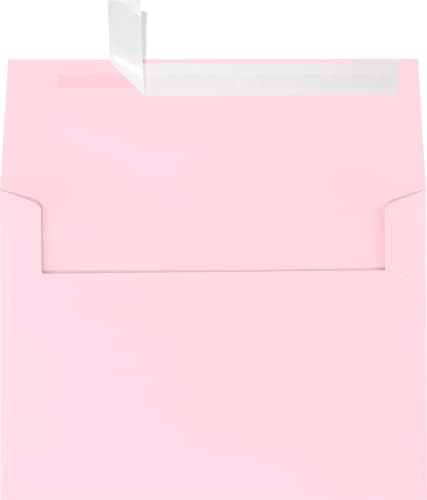 LUXPaper A7 Invitation Envelopes | Peel & Press | 5 1/4" x 7 1/4" | Candy Pink | 80lb. Text | 1,000 Qty by LUXPaper