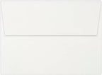 LUXPaper A7 Invitation Envelopes | Peel & Press | 5 1/4" x 7 1/4" | Natural White | 80lb. Text | 100% Cotton | 500 Qty - Image 2