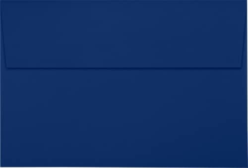 LUXPaper A8 Invitation Envelopes | Peel & Press | 5 1/2" x 8 1/8" | Navy Blue | 80lb. Text | 1,000 Qty by LUXPaper