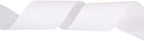2" X 100 Yards Solid Grosgrain Ribbon for Gift Wrapping Parties, Wedding Decoration, Crafts Sewing (White) - Image 3