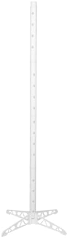 Balloon Display Pole, 63.4" White Detachable PVC Construction: Cross Base Balloon Tower Display Stand for Birthday Party, Wedding and Baby Shower Decor by JOINPAYA