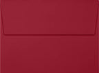 LUXPaper A7 Invitation Envelopes | Peel & Press | 5 1/4" x 7 1/4" | Garnet Red | 80lb. Text | 250 Qty - Image 2