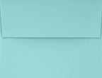 LUXPaper A2 Invitation Envelopes | Peel & Press | 4 3/8" x 5 3/4" | Seafoam Blue | 80lb. Text | 500 Qty - Image 2