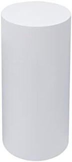 5Pcs Cylinder Stands for Party, White Cylinder Stand Cake Pedestal Stand Cylindrical Display Stand for Birthday Wedding Party Outdoor Indoor Decor (5 Pcs) - Image 5