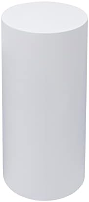 5Pcs Cylinder Stands for Party, White Cylinder Stand Cake Pedestal Stand Cylindrical Display Stand for Birthday Wedding Party Outdoor Indoor Decor (5 Pcs) - Image 5
