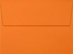 LUXPaper A6 Invitation Envelopes | Peel & Press | 4 3/4" x 6 1/2" | Mandarin Orange | 80lb. Text | 1,000 Qty - Image 2