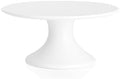 Kanwone 8-Inch Porcelain Small Cake Stand, Cake Plate, Dessert Stand, Cake Stand for Party, Baby Shower, Home Decorating Stand, White by Kanwone