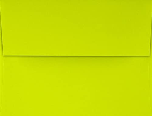 LUXPaper A2 Invitation Envelopes (4 3/8 x 5 3/4) - Wasabi Green (250 Qty.) - Image 2