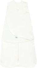 HALO 100% Cotton Sleepsack Swaddle, 3-Way Adjustable Wearable Blanket, TOG 1.5, Cream, Small, 3-6 Months by HALO