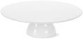 Porcelain Cake Stand, 12 Inch Round Cake Stand Display, White by Yedio