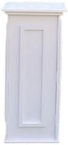 White Roman Column Cake Stand, Wedding Centerpiece, Party Backdrop Display Decor Plinth(80cm) by Unknown
