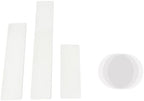 Cylinder Stands for Party, 3 Pack Paper Cylinder Pedestal Stand with Acrylic Disc, Foldable Round Columns and Pillars, White Cake Stands Flower Rack for Wedding Dessert Birthday Event Deco - Image 6