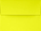 LUXPaper A4 Invitation Envelopes | Peel & Press | 4 1/4" x 6 1/4" | Citrus Yellow | 80lb. Text | 500 Qty - Image 2