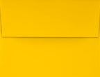 LUXPaper A4 Invitation Envelopes | Peel & Press | 4 1/4" x 6 1/4" | Sunflower Yellow | 80lb. Text | 1,000 Qty - Image 2