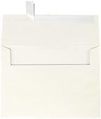 LUXPaper A7 Invitation Envelopes | Peel & Press | 5 1/4" x 7 1/4" | Quartz Metallic | 80lb. Text | 250 Qty - Image 2