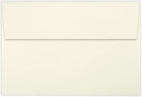 LUXPaper A8 Invitation Envelopes | 5 1/2" x 8 1/8" | Natural | 70lb. Text | 250 Qty by Envelopes.com