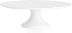 Kanwone 12-Inch Porcelain Round Cake Stand, Cake Plate, Dessert Stand, Cake Stand for Party, Home Decorating Stand, White by Kanwone