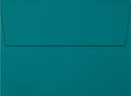 LUXPaper A7 Invitation Envelopes | Peel & Press | 5 1/4" x 7 1/4" | Teal | 80lb. Text | 250 Qty - Image 2
