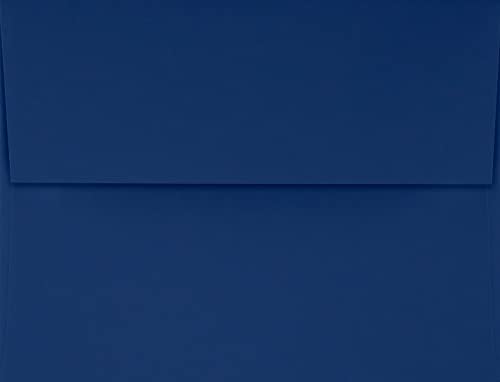 LUXPaper A2 Invitation Envelopes | Peel & Press | 4 3/8" x 5 3/4" | Navy Blue | 80lb. Text | 250 Qty - Image 2