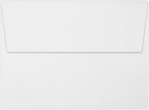 LUXPaper A6 Invitation Envelopes | Peel & Press | 4 3/4" x 6 1/2" | White | 24lb. Text | 250 Qty - Image 2