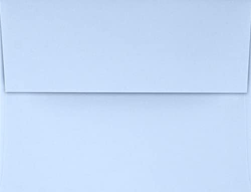 LUXPaper A4 Invitation Envelopes | Peel & Press | 4 1/4" x 6 1/4" | Baby Blue | 80lb. Text | 1,000 Qty - Image 2