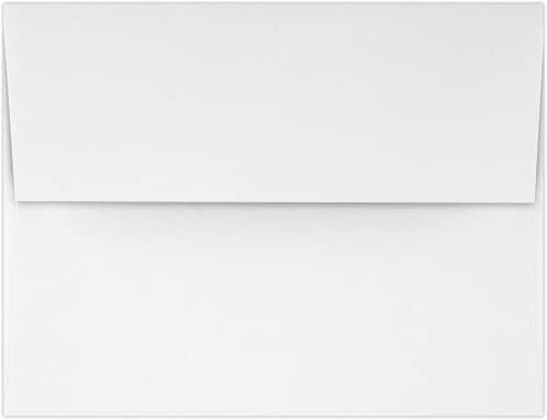 LUXPaper A4 Envelopes with Peel & Press, 4 1/4" x 6 1/4", 60lb. Bright White, 2,400 Pack - Image 2