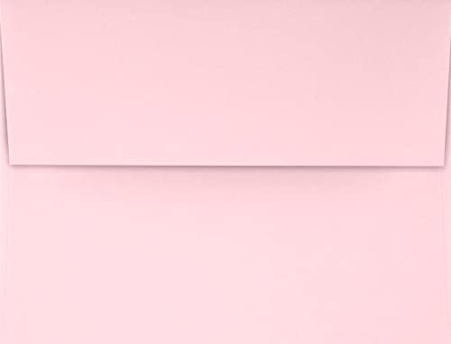 LUXPaper A4 Invitation Envelopes | Peel & Press | 4 1/4" x 6 1/4" | Candy Pink | 80lb. Text | 1,000 Qty - Image 2