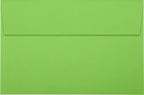 LUXPaper A9 Invitation Envelopes | Peel & Press | 5 3/4" x 8 3/4" | Limelight Green | 80lb. Text | 250 Qty - Image 2