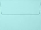 LUXPaper A7 Invitation Envelopes | Peel & Press | 5 1/4" x 7 1/4" | Seafoam Blue | 80lb. Text | 250 Qty - Image 2