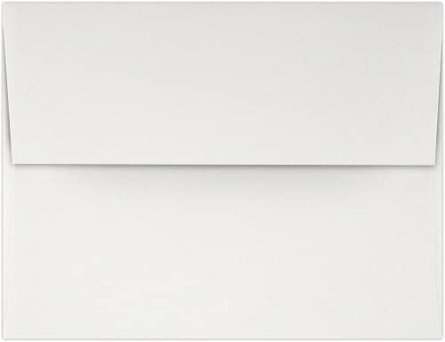 LUXPaper A4 Invitation Envelopes | Peel & Press | 4 1/4" x 6 1/4" | Natural White | 80lb. Text | 100% Cotton | 250 Qty - Image 2