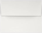 LUXPaper A4 Invitation Envelopes | Peel & Press | 4 1/4" x 6 1/4" | Natural White | 80lb. Text | 100% Cotton | 500 Qty - Image 2