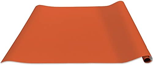 Jillson Roberts Gift Wrapping Paper, Matte Orange (8 Rolls 5ft x 30in) - Image 3
