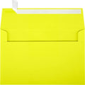 LUXPaper A9 Invitation Envelopes | Peel & Press | 5 3/4" x 8 3/4" | Citrus Yellow | 80lb. Text | 250 Qty by LUXPaper