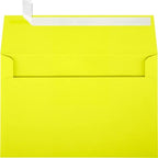 LUXPaper A9 Invitation Envelopes | Peel & Press | 5 3/4" x 8 3/4" | Citrus Yellow | 80lb. Text | 250 Qty by LUXPaper
