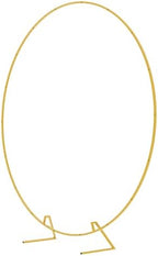 Wokceer Round Backdrop Stand 7.2FT Gold Metal Circle Balloon Arch Frame - Image 2