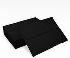 LUXPaper A7 Invitation Envelopes | Peel & Press | 5 1/4" x 7 1/4" | Midnight Black | 80lb. Text | 500 Qty - Image 5