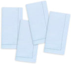Baby Blue Linen-Like Napkins Disposable Guest Towels, 50ct - Image 5