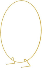Fomcet 7.2ft Round Backdrop Stand Gold Circle Arch Metal Wedding Arch - Image 7