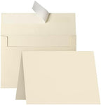 100 Pack Goefun Cream Blank Cards and Envelopes 5x7 by Goefun