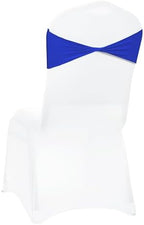 MDS Pack of 75 Spandex Chair Sashes Without Slider Buckles – Royal Blue - Image 5