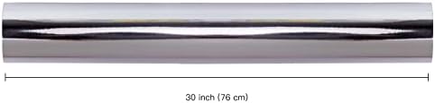 RUSPEPA Silver Metallic Wrapping Paper - Solid Color Paper Perfect for Wedding, Birthday, Christmas, Baby Shower - 30 Inches x 100 Feet - Image 5