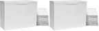 Prime Line Packaging White Gift Bags, 16x6x12 100 Pack, Retail Bags, Paper Shopping Bags with Handles Bulk by PrimeLinePackaging