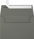 LUXPaper A4 Invitation Envelopes | Peel & Press | 4 1/4" x 6 1/4" | Smoke Gray | 80lb. Text | 500 Qty by LUXPaper