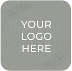 Custom Square Business Logo Stickers / 500 Personalized Photo Image Labels / 1.5" Square White Gloss Small Business DIY Wedding Event Labels/Made in The USA by SBLABELS