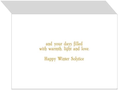 CafePress Solstice Swirl (Pk Of 20) Greeting Card (20-pack), Note Card with Blank Inside, Birthday Card Matte - Image 2