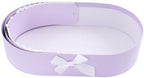 10PCS Baby Shower Box, Crib Basket Cardboard Box, Cradle-shaped Flower Basket Gift Boxs, Baby Carriage Centerpiece Floral Baskets for Celebration Birthday Decor (Purple, 14.17*8.27*3.15 in) - Image 7