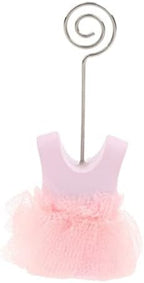 SHINEOFI 12 Pcs Pink Baby Shower Table Numbers Girl Baby Clothes Name Place Card Holders Clip Memo Clip Wedding Decorative Price Tag () - Image 5