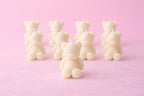 30 Pcs Baby Shower Favors Mini Bear Candles Party Favors, Handmade Bear Shaped Candles Bulk for Baby Shower Boys Girls, Wedding Favors, Baptism Guest Favors (Pink) - Image 5