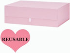 Extra Large Pink Gift Box 3 Pack 16.5x14x5.5 Inches,Gift Boxs for Presents with Lid Magnetic Closure Collapsible,Bridesmaid Proposal Box,Birthday, Christmas,for Clothes and Large Gifts - Image 7