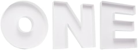 WENPACK 12" Cardboard Letter Shaped Mache Charcuterie Strawberries Fillable BABY Shower Sweets Candy Container Box (ONE) - Image 2